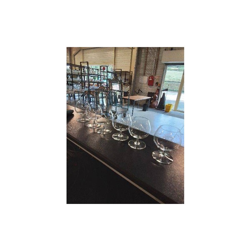 6 VERRES A COGNAC BACCARAT 