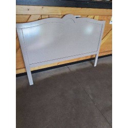 TÊTE DE LIT CINTRÉ BOIS TAUPE 140X100CM