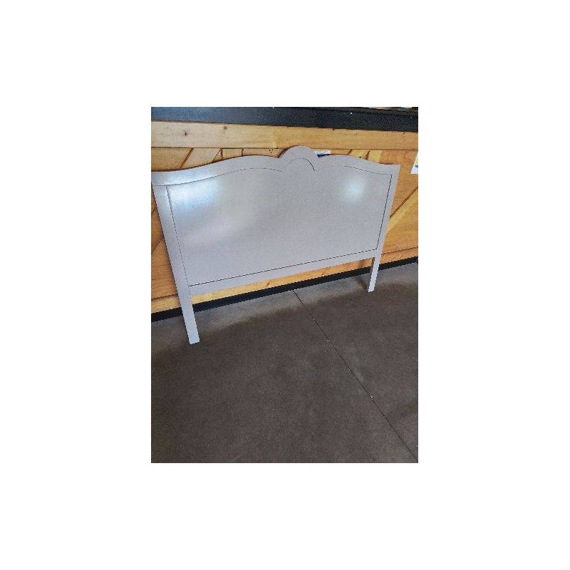 TÊTE DE LIT CINTRÉ BOIS TAUPE 140X100CM