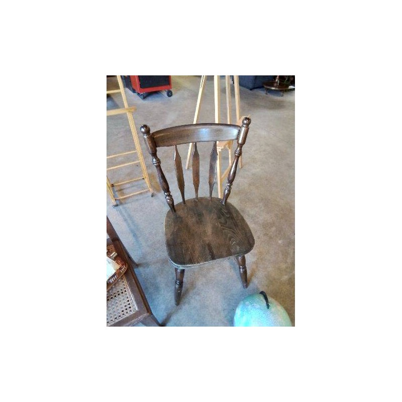 CHAISE SALOON BOIS YOUGOSLAVIE ANNÉES 70/80