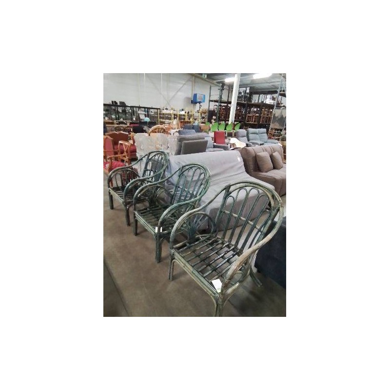 FAUTEUIL OSIER VERT