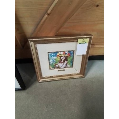 REPRODUCTION SUR PLAQUE ÉMAILLÉE RENOIR 