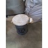 COFFRE BARIL URBAN LOFT BOIS ET MÉTAL 
