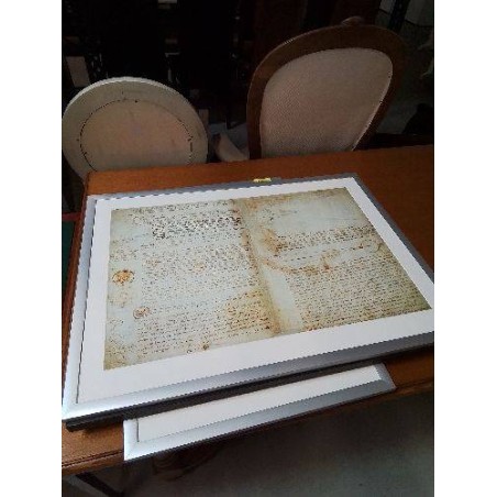 GRAVURE THE CODEX LEONARD DE VINCI
