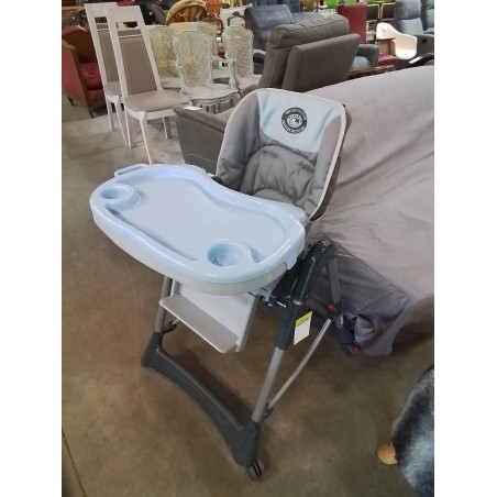 CHAISE HAUTE ENFANT RESINE TAUPE BABYBUS AMERICAN COLLECTION 
