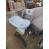 CHAISE HAUTE ENFANT RESINE TAUPE BABYBUS AMERICAN COLLECTION 