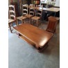 TABLE BASSE RECTANGULAIRE 2 NIVEAUX BOIS
