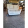 CANAPÉ 2 PLACES CUIR BEIGE 