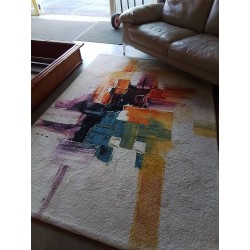 TAPIS COLORÉ MERINOS BELIS 230X160CM