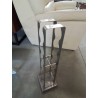 RANGE BOUTEILLES MÉTAL CHROMÉ 6 BTS ZACK