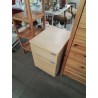 CAISSON DE BURA ROULETTES BOIS CLAIR 