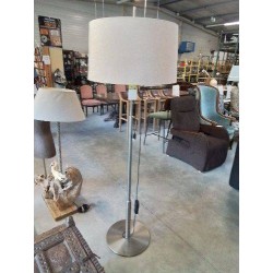 LAMPADAIRE DIANA EDITION SANTA&COSTE DESIGN MIGUEL MILA A MILA F CORREA 1995 MÉTAL BROSSÉ