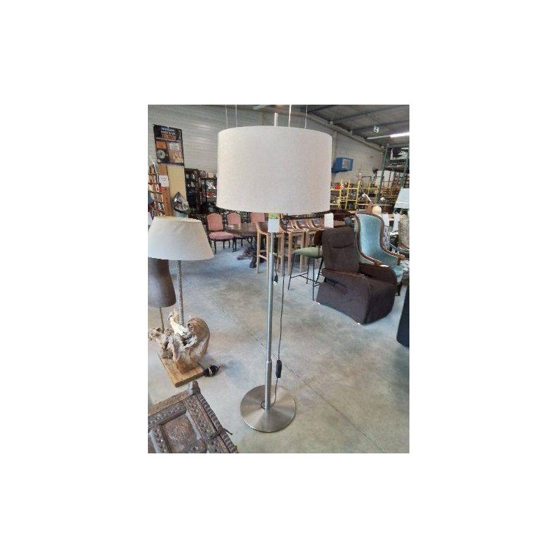 LAMPADAIRE DIANA EDITION SANTA&COSTE DESIGN MIGUEL MILA A MILA F CORREA 1995 MÉTAL BROSSÉ