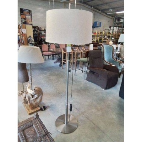 LAMPADAIRE DIANA EDITION SANTA&COSTE DESIGN MIGUEL MILA A MILA F CORREA 1995 MÉTAL BROSSÉ
