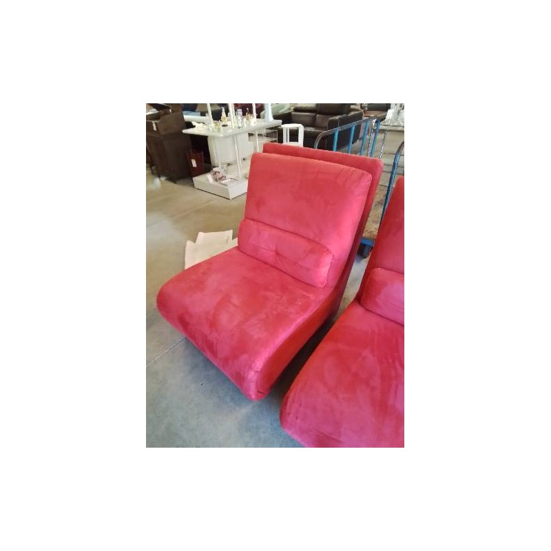 CHAUFFEUSE TISSU ROUGE CHATEAU D’AX