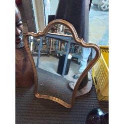 MIROIR CINTRÉ DORÉ STYLE RÉGENCE 