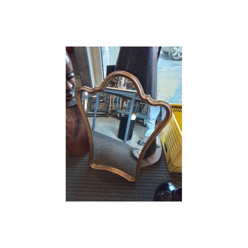 MIROIR CINTRÉ DORÉ STYLE RÉGENCE 