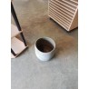 CACHE POT CÉRAMIQUE TAUPE 30X26CM