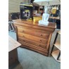 COMMODE BOIS CLAIR 4 TIROIRS STYLE LOUIS PHILIPPE 