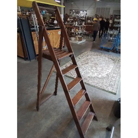 ESCABEAU DE PEINTRE BOIS DÉBUT XXE