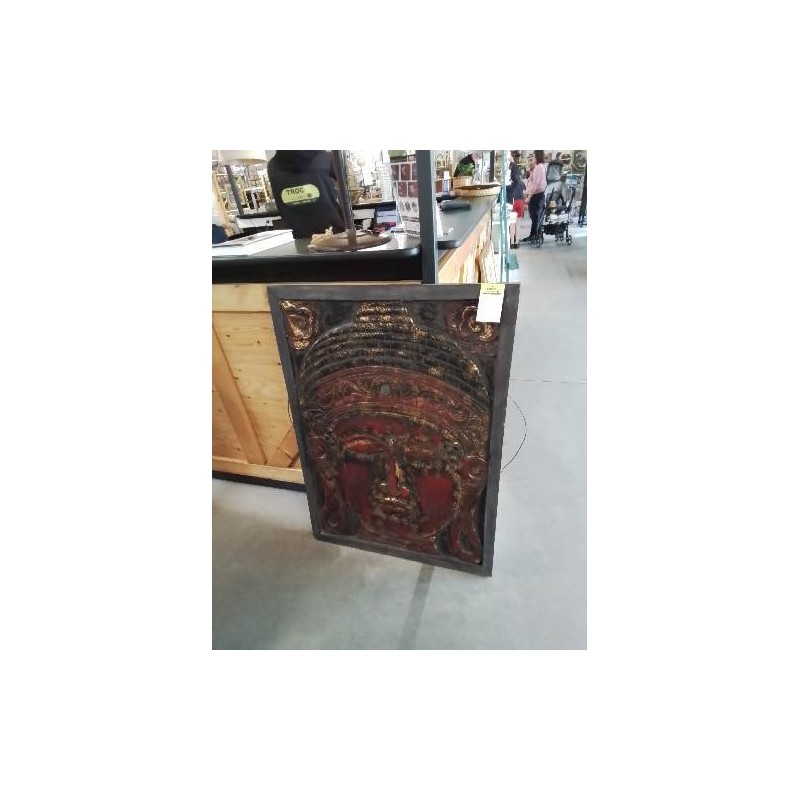 CADRE BOUDDHA BOIS 78X110