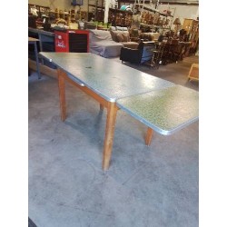 TABLE EXTENSIBLE MADO PIÈTEMENT BOIS ANNÉES 50 SIMON