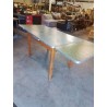 TABLE EXTENSIBLE MADO PIÈTEMENT BOIS ANNÉES 50 SIMON