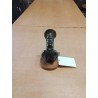 SCULPTURE ART DECO BUSTE FEMME AFRICAINE MÉTAL SOCLE MARBRE