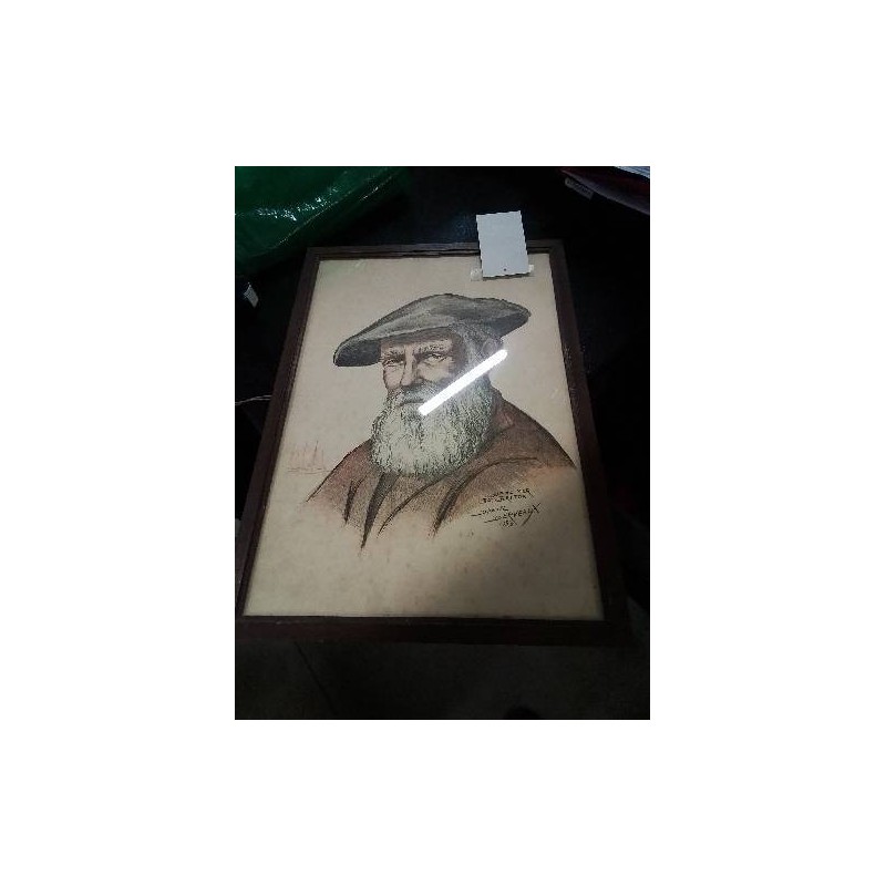 DESSIN LOUP DE MER DANIEL DERVEAUX 1914 2010