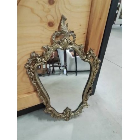 MIROIR BRONZE STYLE LOUIS XV