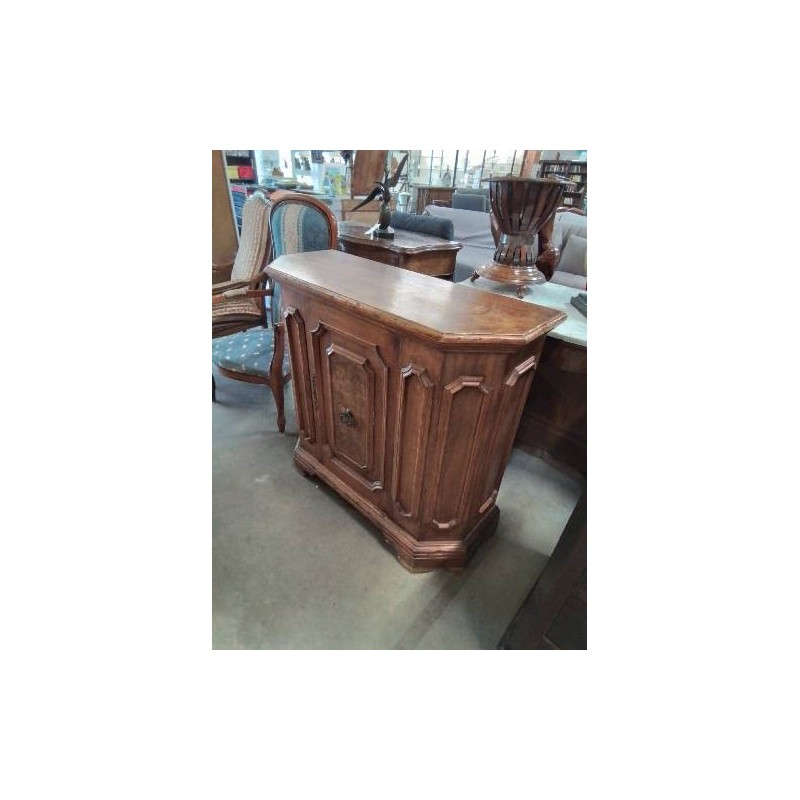 BUFFET BOIS CLAIR MOULURÉ 1 PORTE