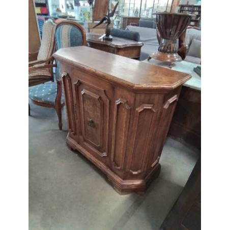 BUFFET BOIS CLAIR MOULURÉ 1 PORTE