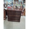COMMODE ACAJOU 5 TIROIRS FIN XIXE
