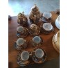 SERVICE A CAFÉ PORCELAINE SATSUMA 20 PIÈCES 