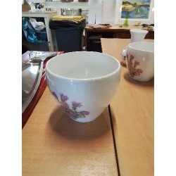 CACHE POT ROND CÉRAMIQUE DESIGN FLORIST GEROLD 19CM