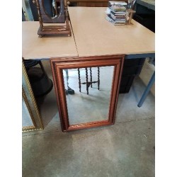 MIROIR RECTANGULAIRE BOIS MOULURÉ 