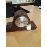 PENDULE DE CHEMINÉE BOIS SCULPTÉ DÉBUT XXE 