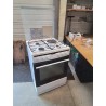 CUISINIÈRE FOUR ET 1 PLAQUE ÉLECTRIQUE 3 FEUX GAZ DE VILLE THOMSON TMMP62.3+1 WH
