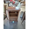 MEUBLE BOIS CLAIR 1 TABLETTE 2 NICHES 2 TIROIRS STYLE LOUIS PHILIPPE 
