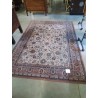TAPIS LAINE VIEUX ROSE ÉCRU VERT 172X240CM
