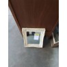 MIROIR BOIS MOULURÉ ECRU STYLE RÉGENCE 