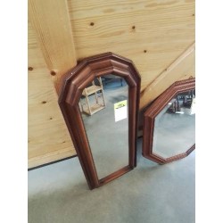MIROIR BOIS MOULURÉ CINTRÉ 