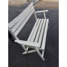 BANC DE JARDIN PLINAT BOIS BLANC