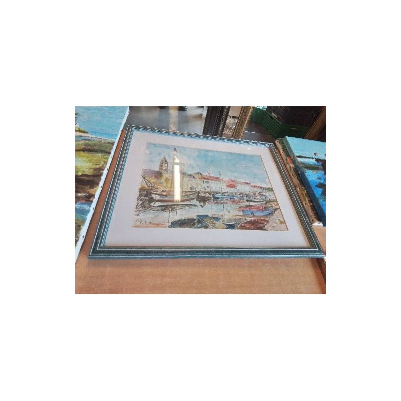 AQUARELLE NOIRMOUTIER