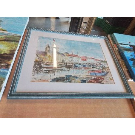 AQUARELLE NOIRMOUTIER