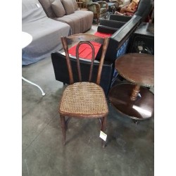 CHAISE BISTROT BOIS CANNÉ DÉBUT XXE