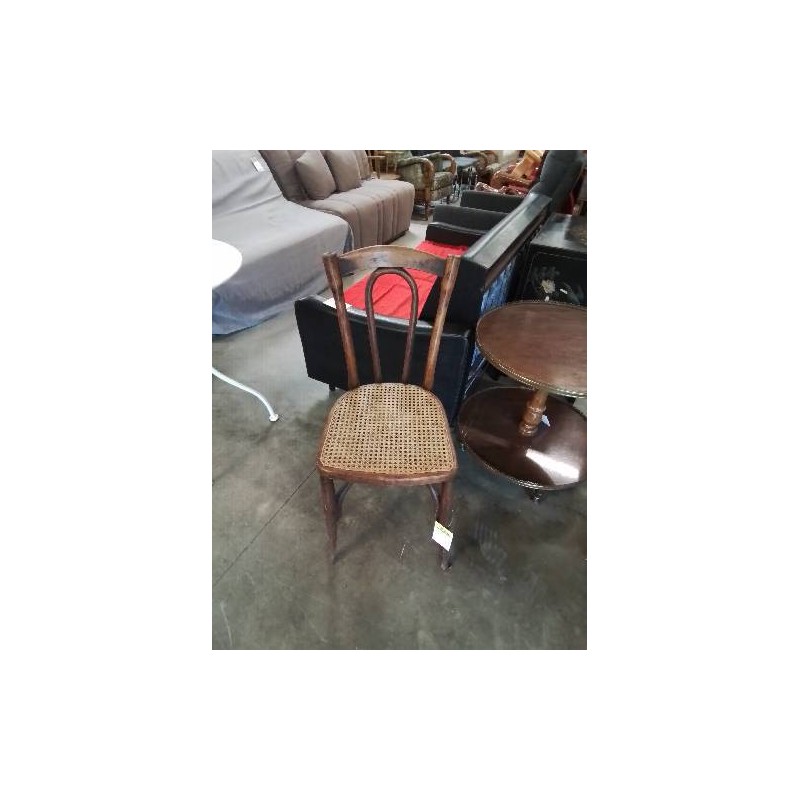 CHAISE BISTROT BOIS CANNÉ DÉBUT XXE
