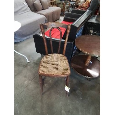 CHAISE BISTROT BOIS CANNÉ DÉBUT XXE