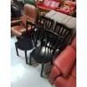 4 CHAISES BOIS NOIR MODÈLE ALBERT PAR LARS NORINDER POUR IKEA ANNÉES 80