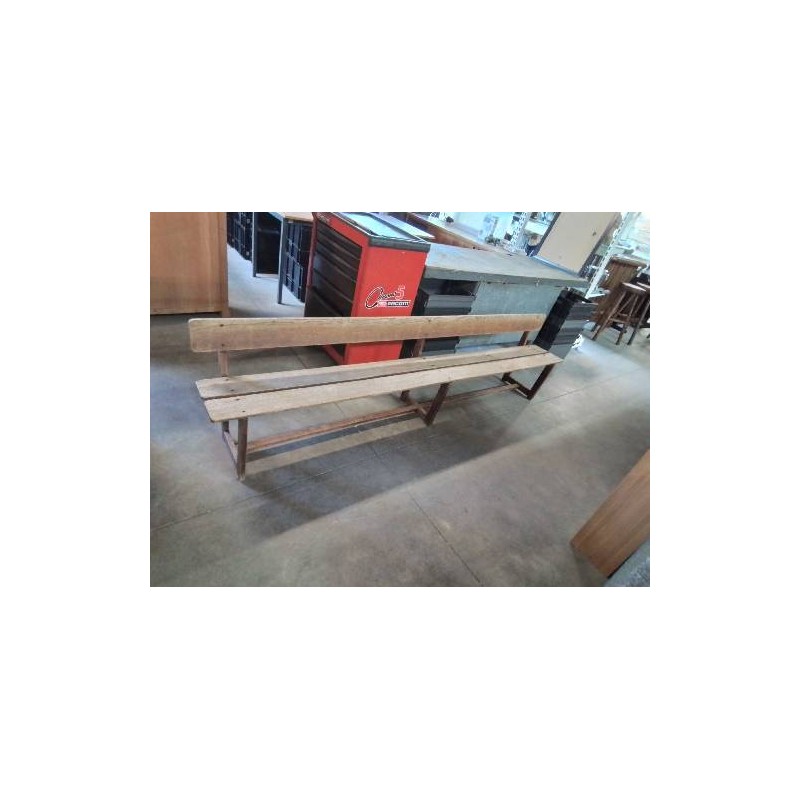 BANC D ADMINISTRATION CHÊNE AVEC DOSSIER 240 CM DEBUT XXXE